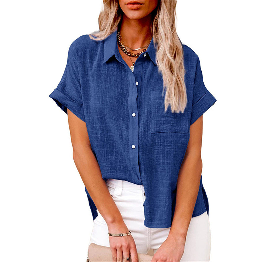 VIDAL BORDEAUX | BLOUSE EN LIN POUR FEMMES