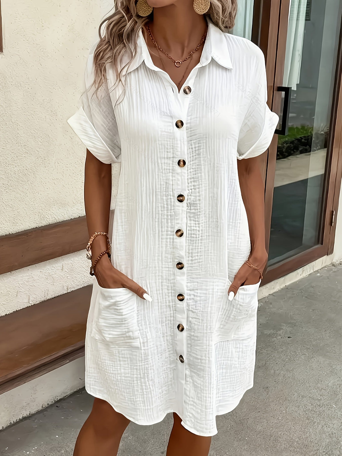 MOREAU LYON | ROBE CHEMISE ANCIENNE POUR FEMMES