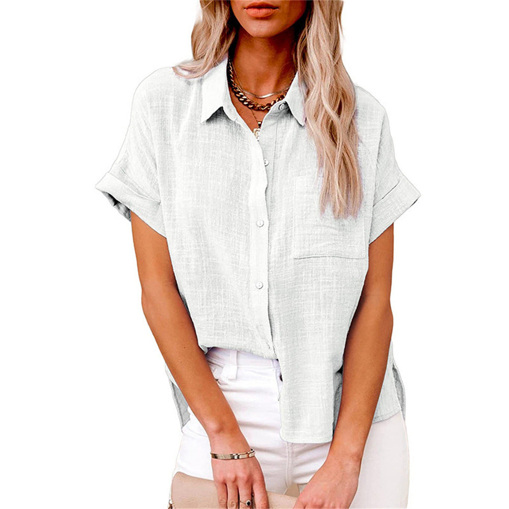 VIDAL BORDEAUX | BLOUSE EN LIN POUR FEMMES