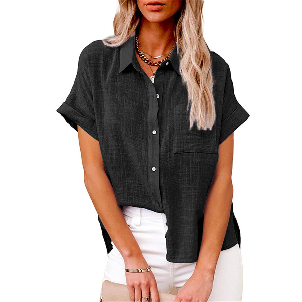 VIDAL BORDEAUX | BLOUSE EN LIN POUR FEMMES