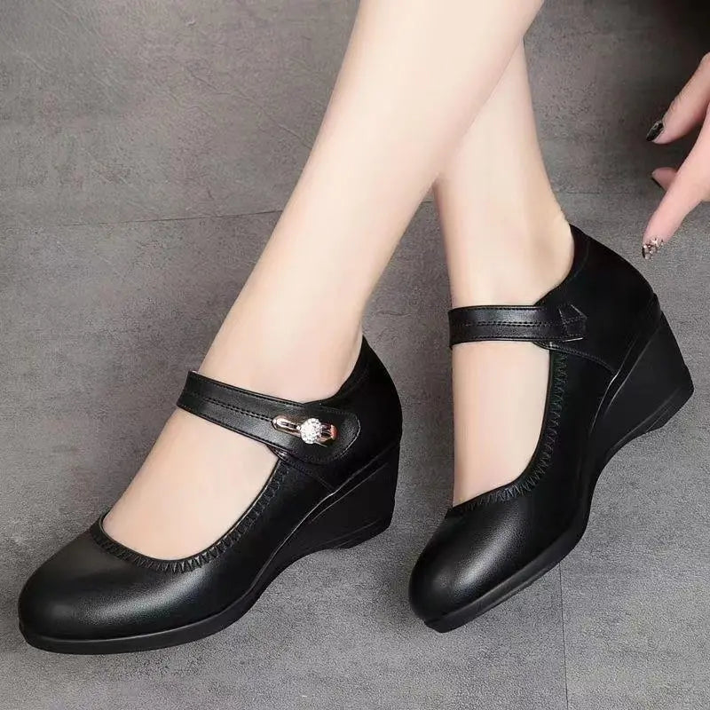 MOREAU LYON | CHAUSSURE COMPENSÉE CHIC POUR FEMMES