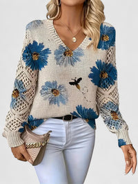 Bronwen | Pull en Dentelle Florale