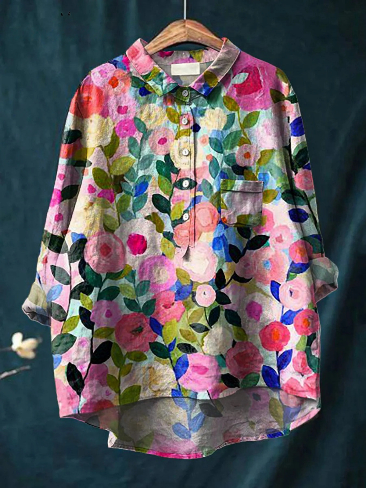 Leah - Blouse Décontractée Lente