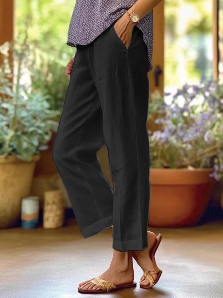 MOREAU LYON | PANTALON COUPE RELAXÉE EN LIN POUR FEMME