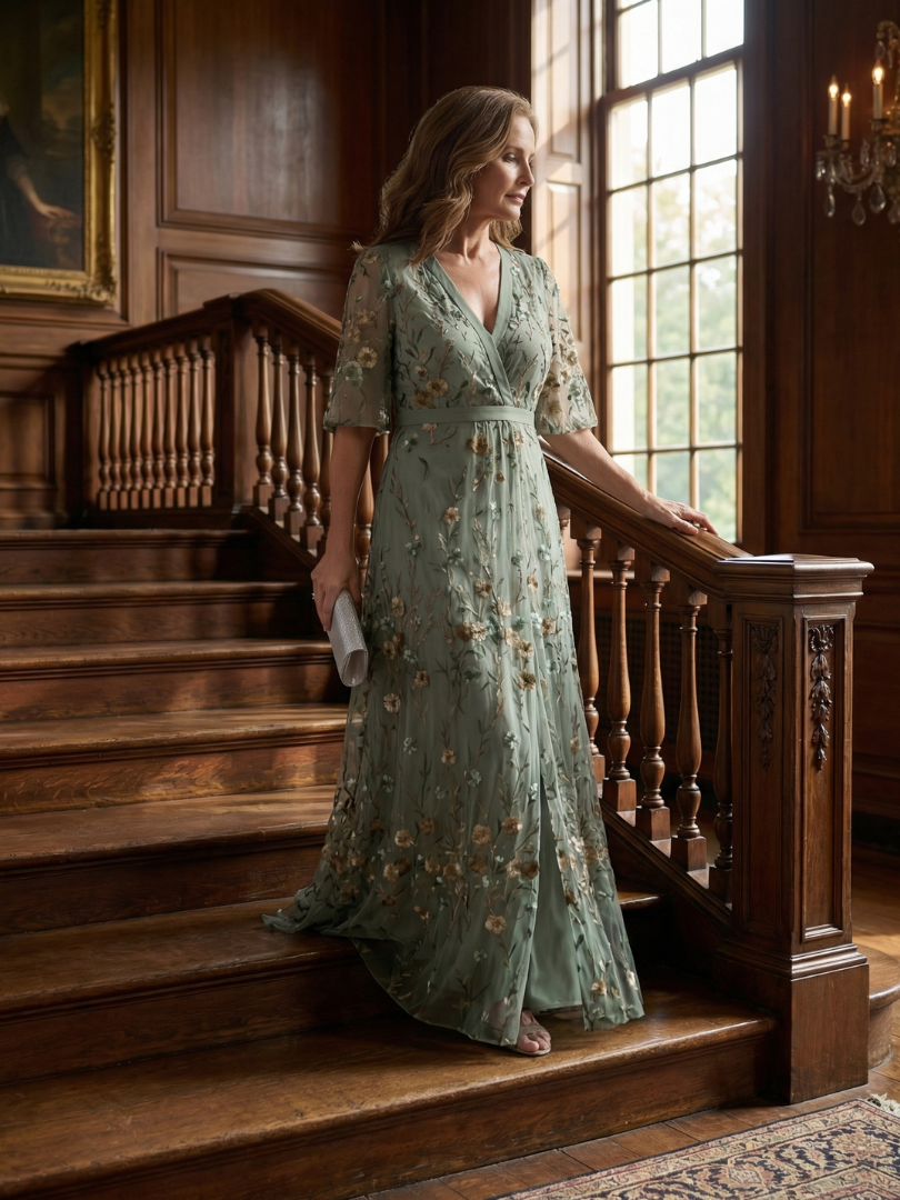 MOREAU LYON | CHIC ROBE FLORALE POUR FEMMES