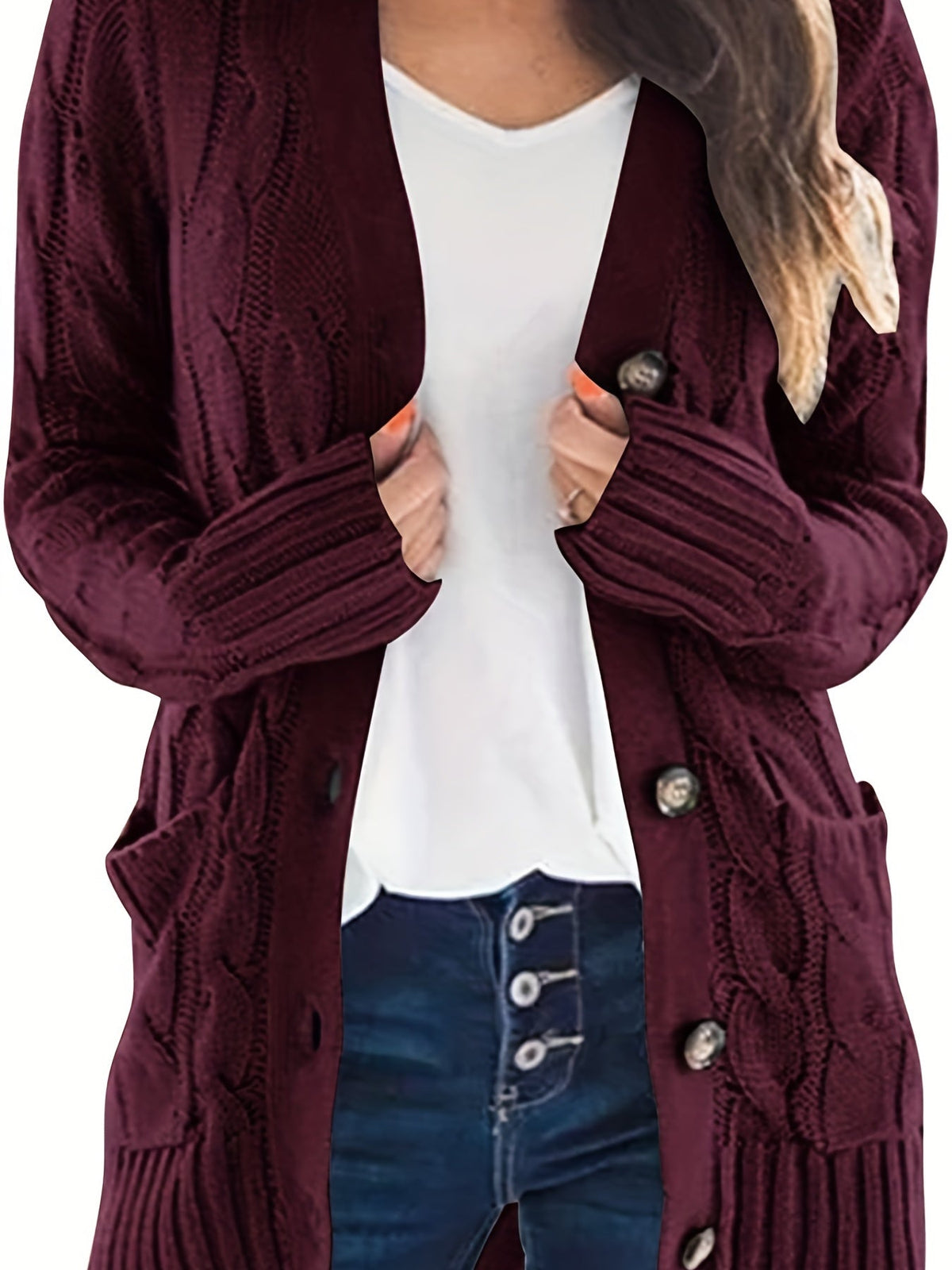 VIDAL BORDEAUX | GILET EN TRICOT CHIC POUR FEMMES