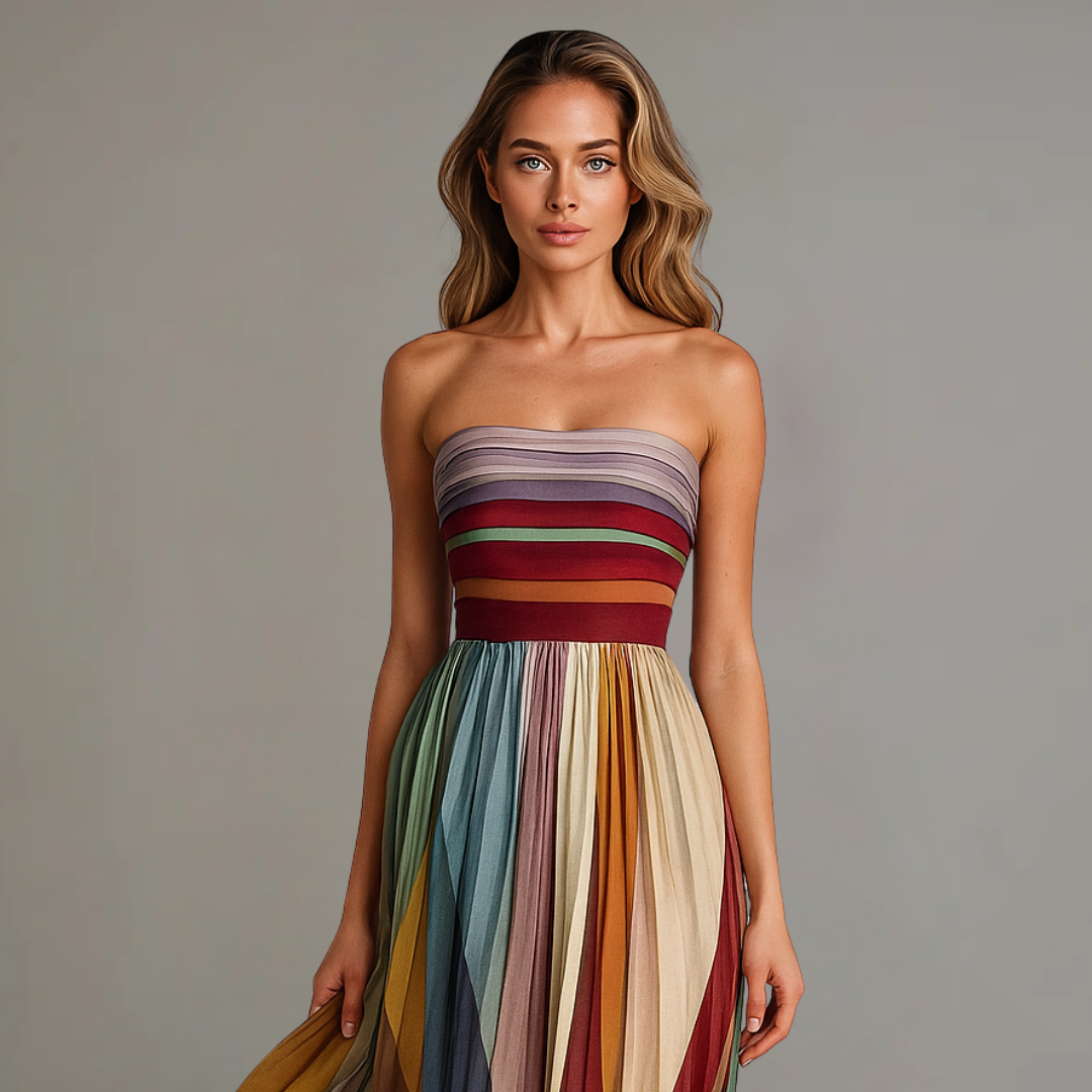 MOREAU LYON | ROBE MAXI SANS BRETELLES POUR FEMMES