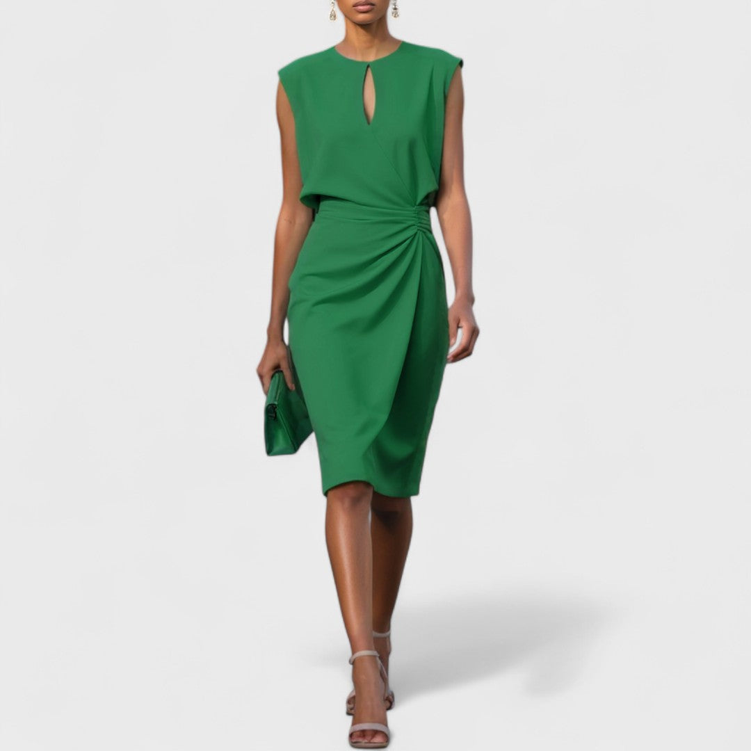 VIDAL BORDEAUX | ROBE DE JOUR ÉLÉGANTE POUR FEMME