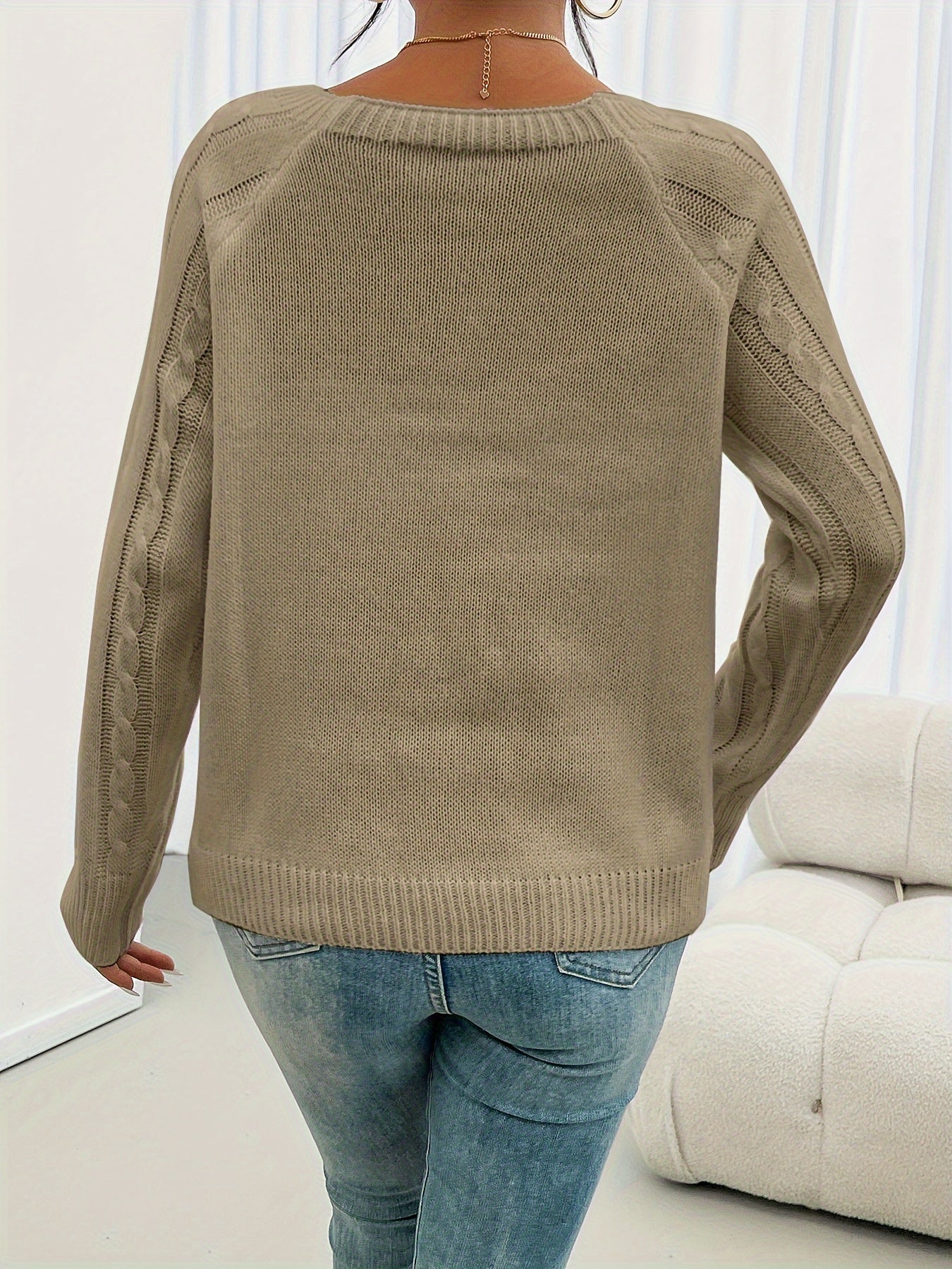 VIDAL BORDEAUX | PULL TEXTURÉ À BOUTONS POUR FEMME