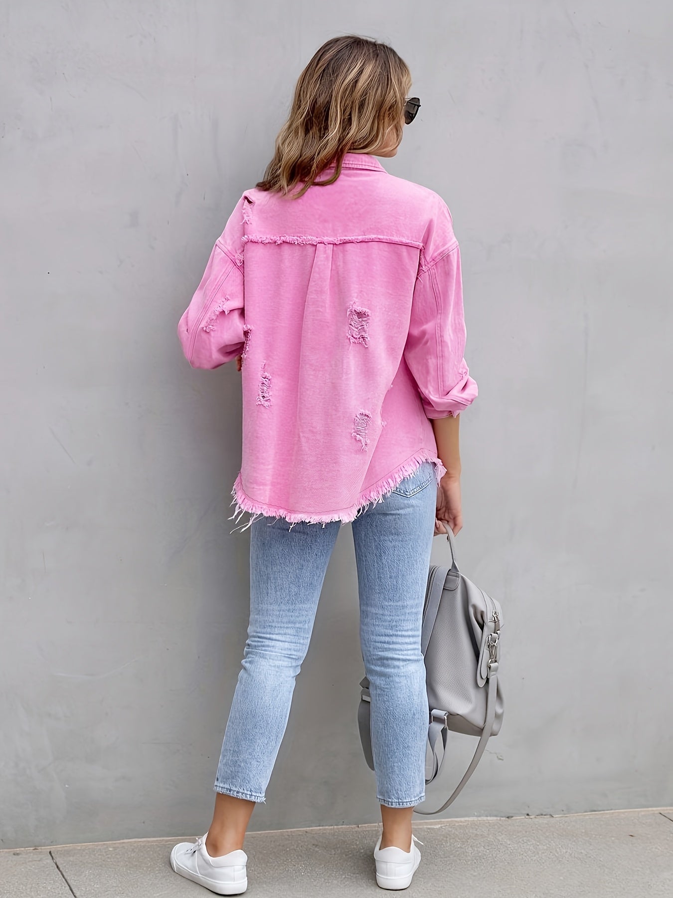 VIDAL BORDEAUX | GILET EN DENIM POUR FEMMES