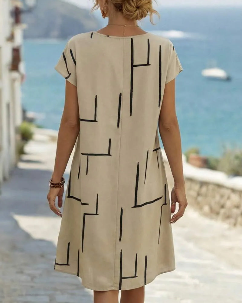 MOREAU LYON | ROBE DE VACANCES À COUPE DÉTENDU POUR FEMMES