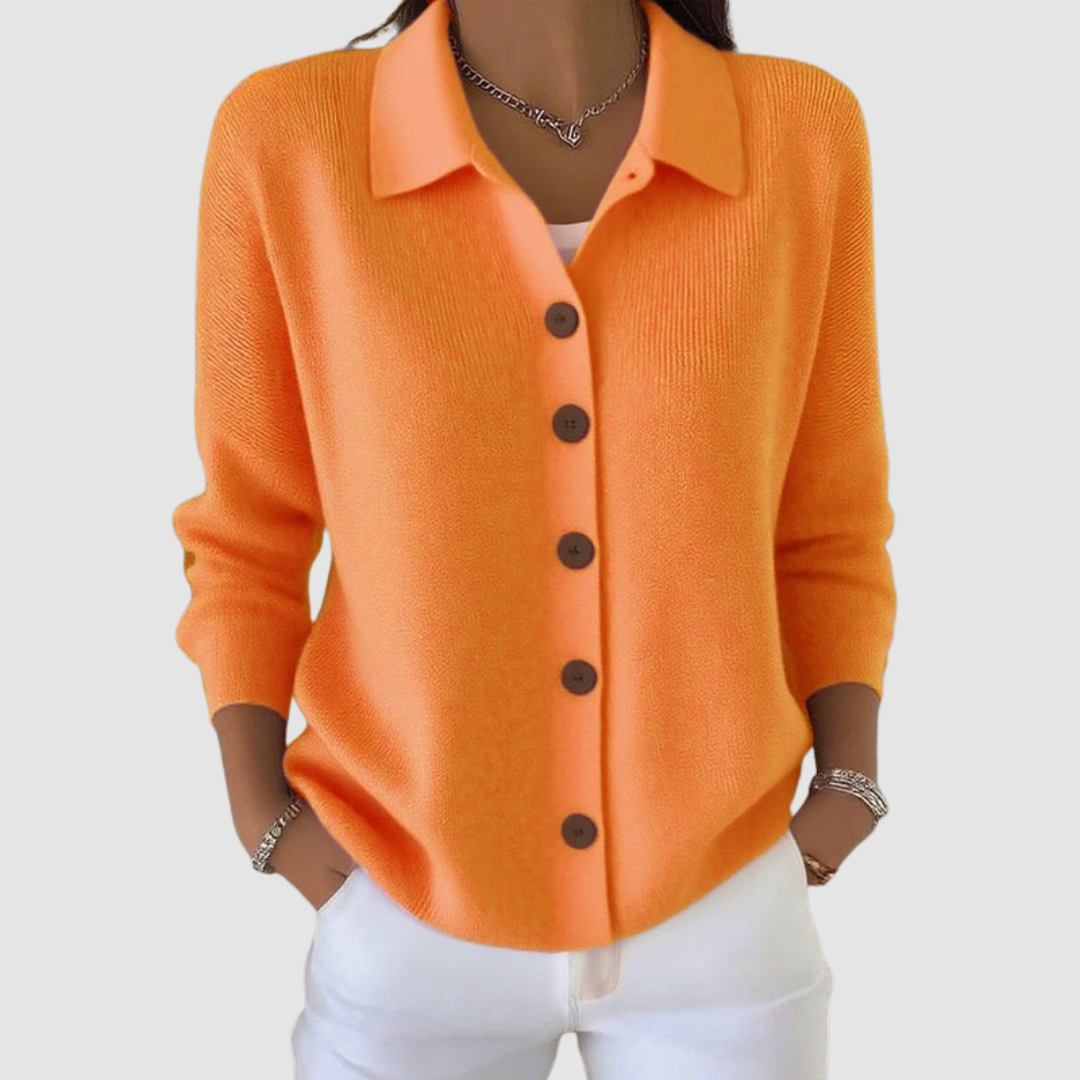 Cardigan Tricot Boutonné Riah™