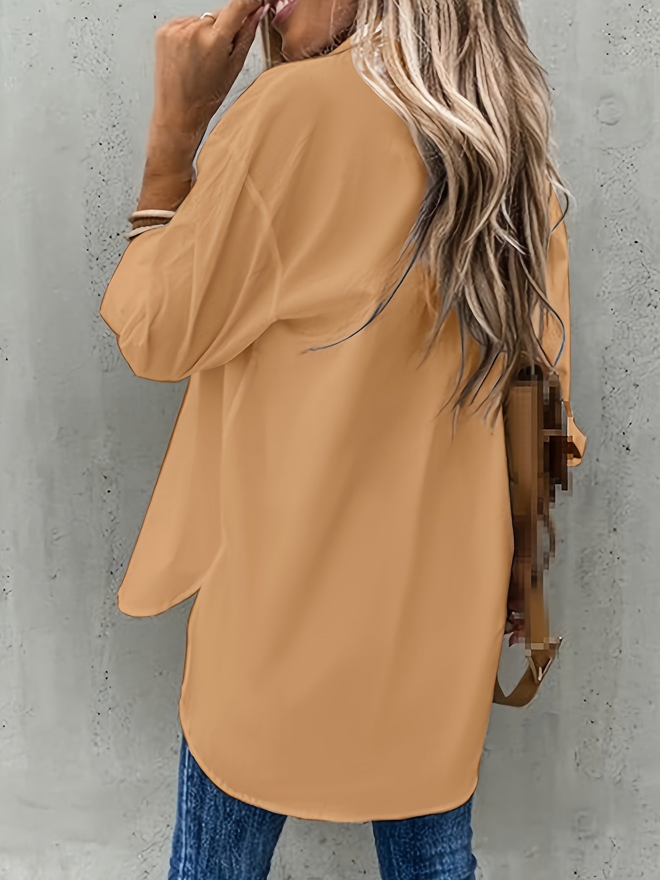 VIDAL BORDEAUX | BLOUSE À MANCHES CHIC QUOTIDIENNE POUR FEMMES