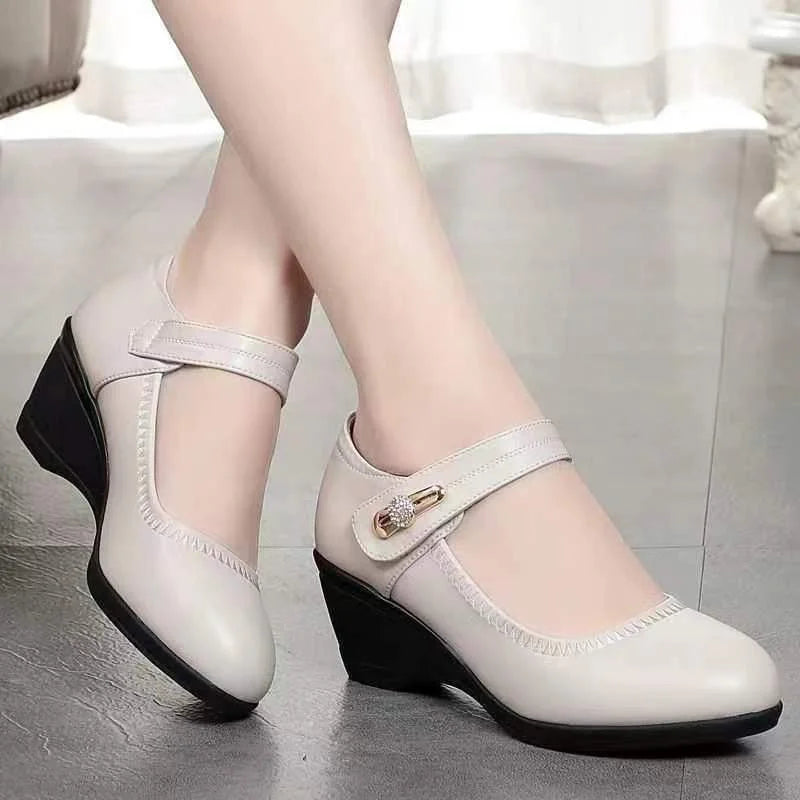 MOREAU LYON | CHAUSSURE COMPENSÉE CHIC POUR FEMMES