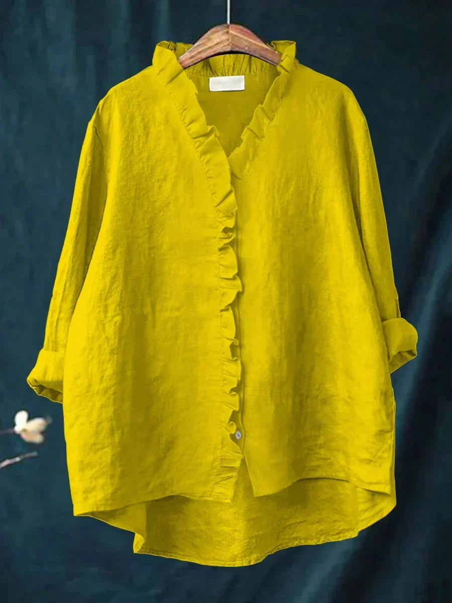 Lily - Blouse Légère avec Volants