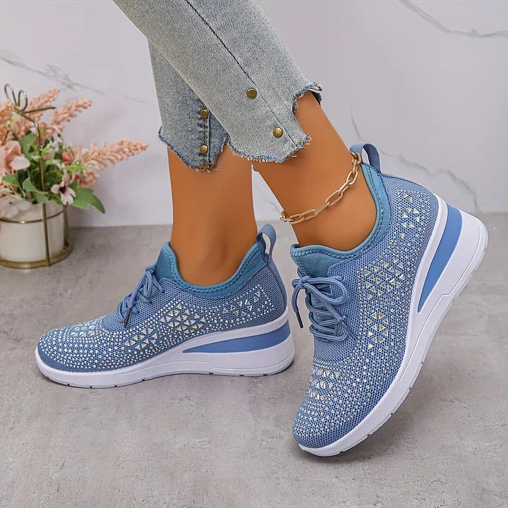 MOREAU LYON | BASKETS EN STRASS POUR FEMMES