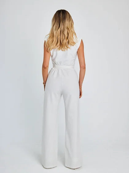 MOREAU LYON | COMBINAISON LARGE SANS MANCHES POUR FEMME