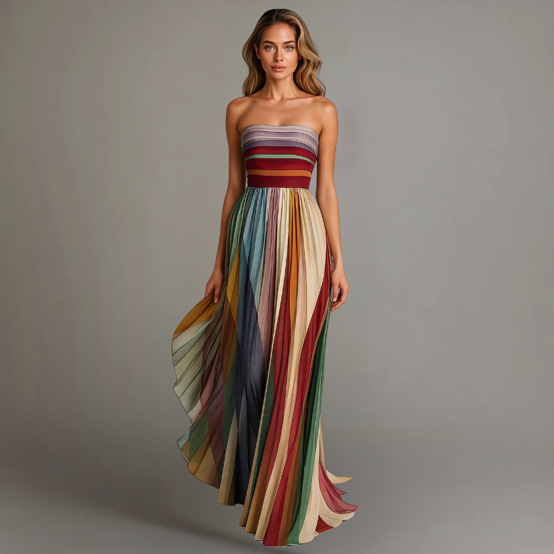 MOREAU LYON | ROBE MAXI SANS BRETELLES POUR FEMMES