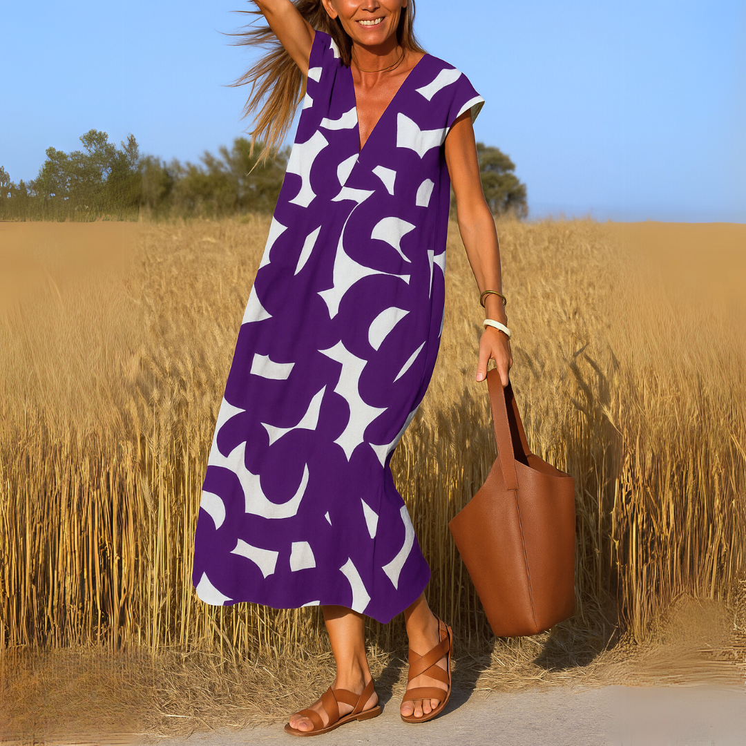 MOREAU LYON | ROBE IMPRIMÉE POUR FEMME