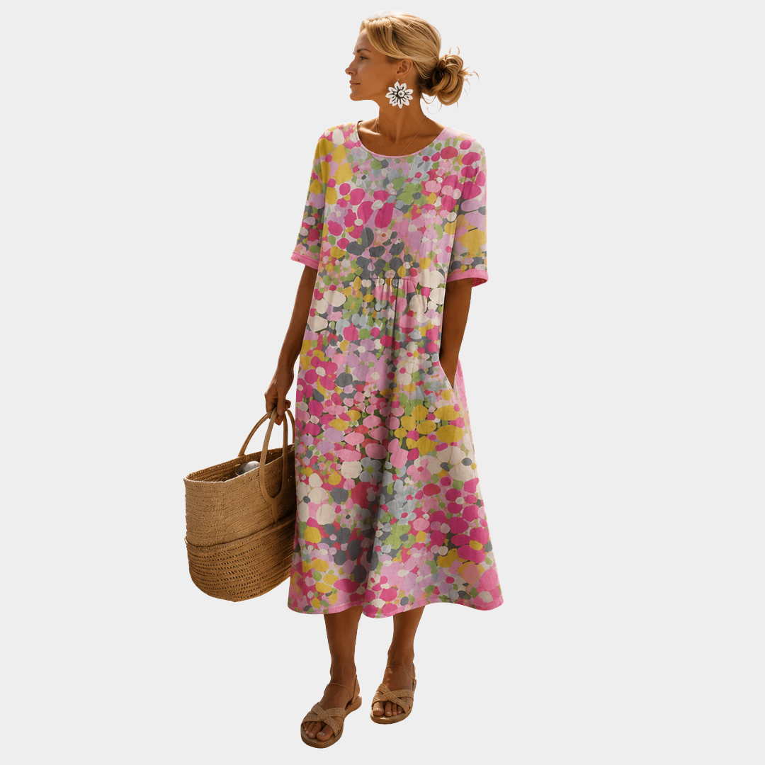 MOREAU LYON | ROBE FLORALE CHIC POUR FEMMES