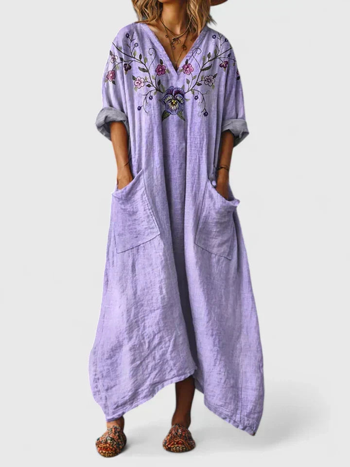 VIDAL BORDEAUX | ROBE ÉLÉGANTE POUR FEMME