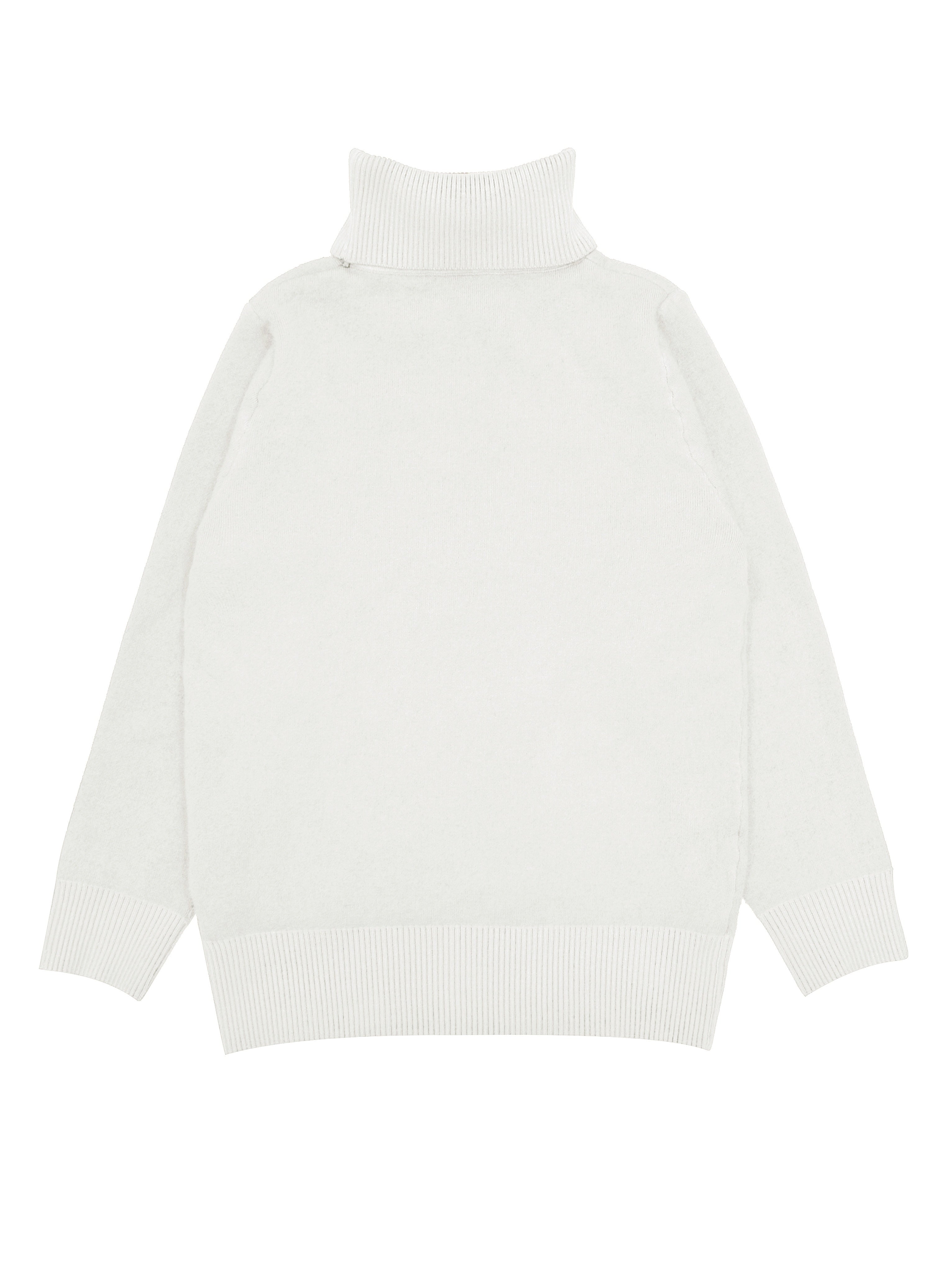 VIDAL BORDEAUX | PULL TUNIQUE COL HAUT POUR FEMMES