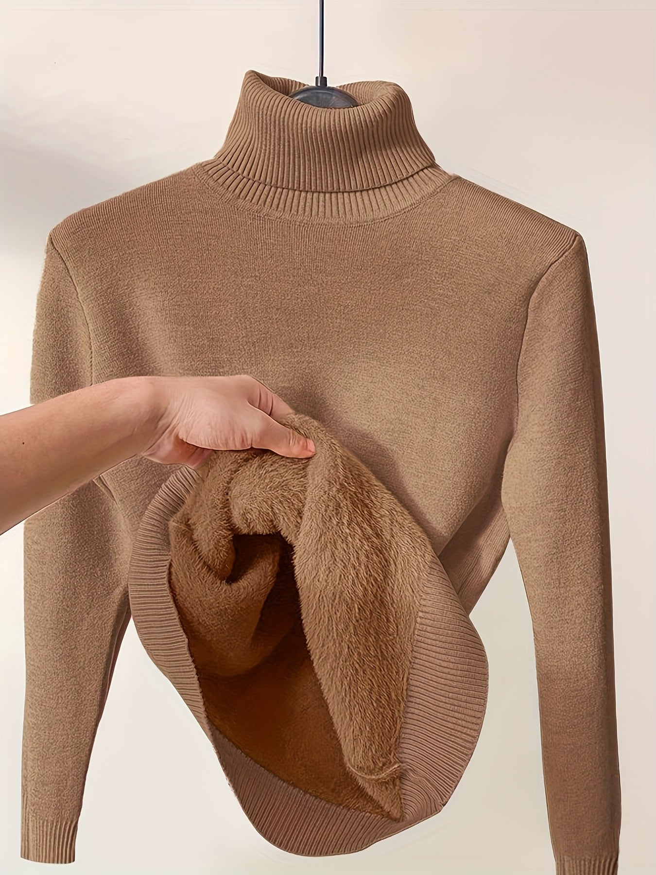 VIDAL BORDEAUX | PULL TUNIQUE COL HAUT POUR FEMMES