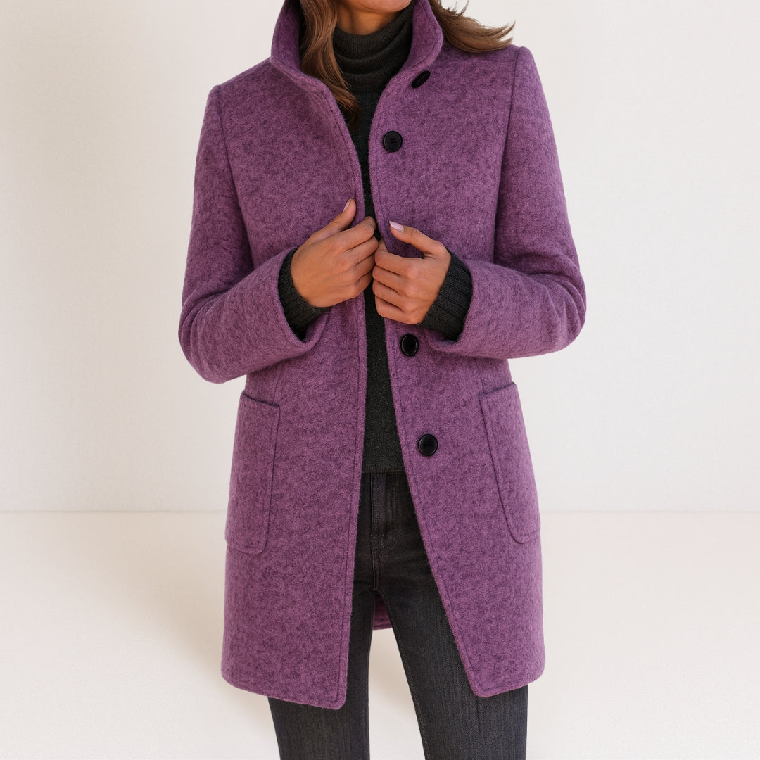 VIDAL BORDEAUX | MANTEAU D'HIVER ÉLÉGANT POUR FEMMES