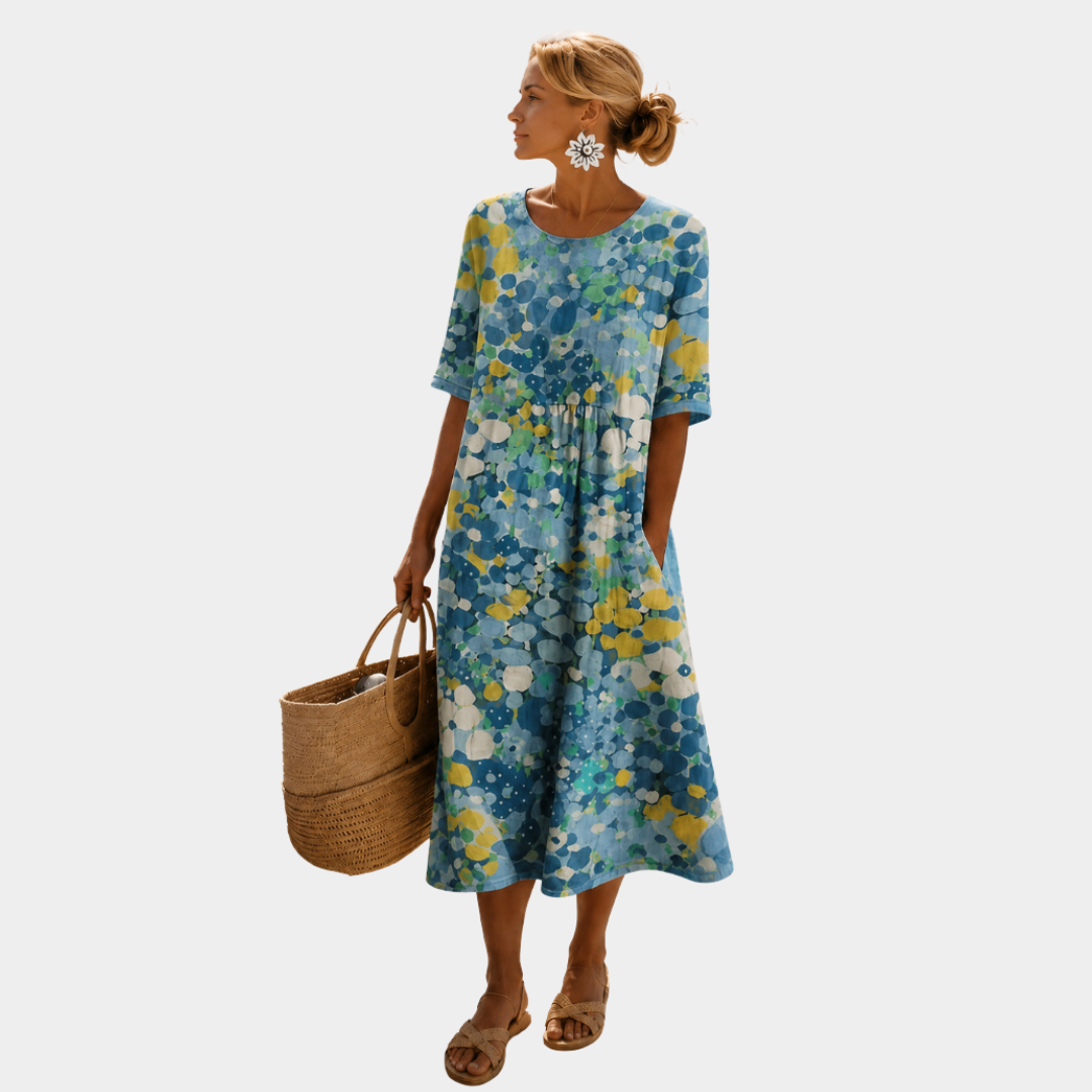 MOREAU LYON | ROBE FLORALE CHIC POUR FEMMES