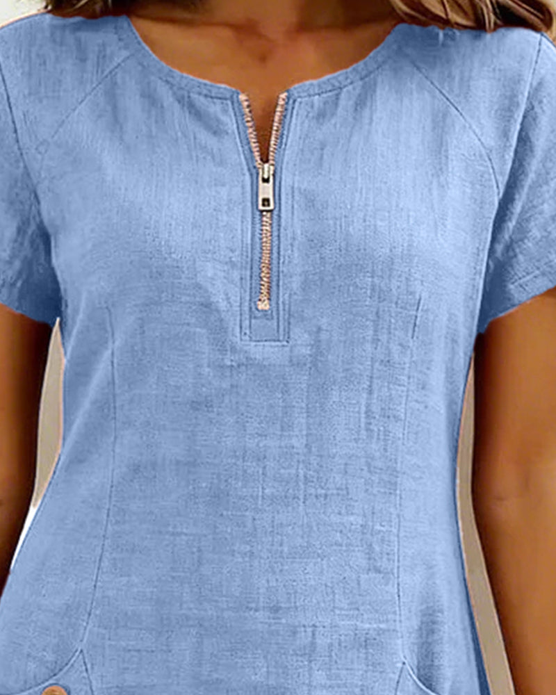 MOREAU LYON | UNE ROBE ZIP EN LIGNE POUR FEMMES