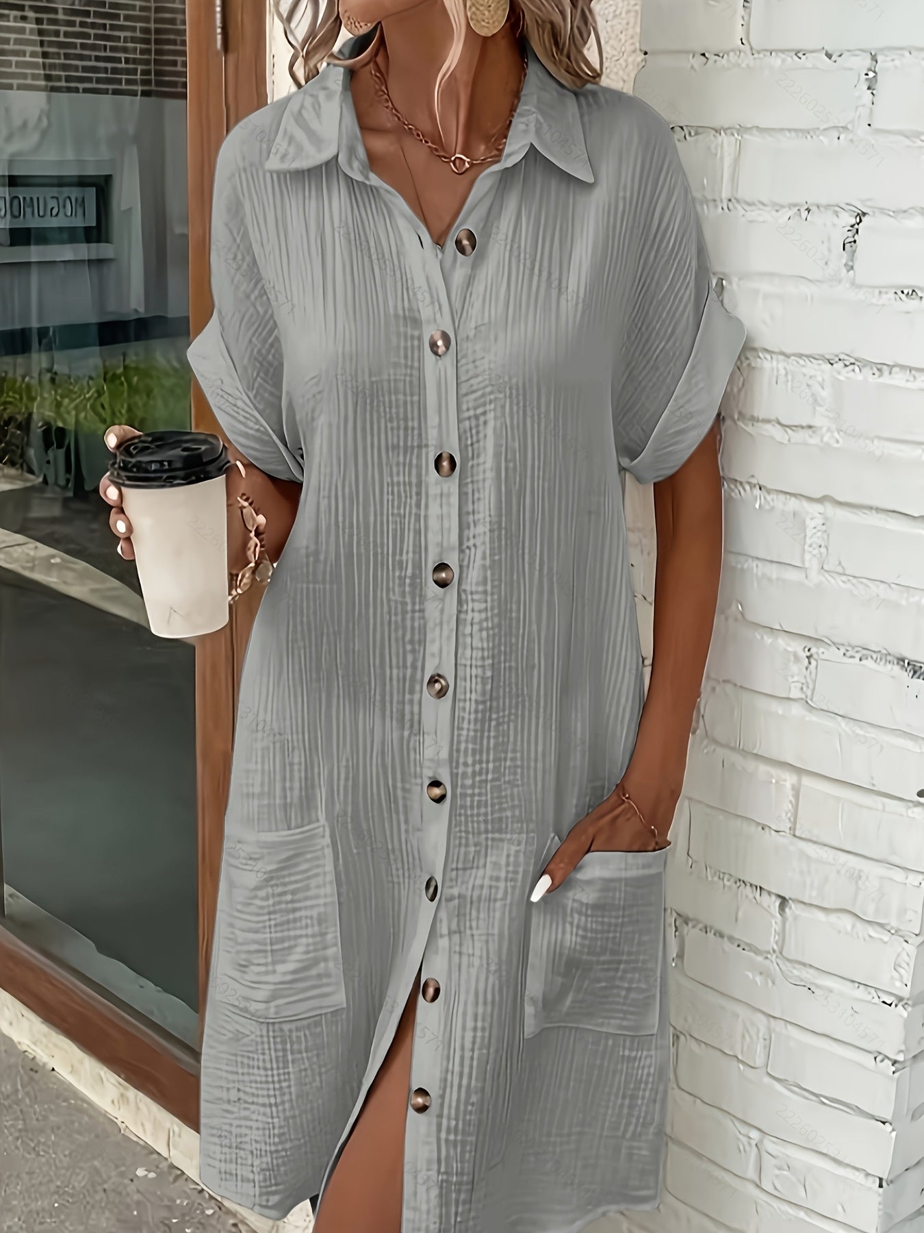 MOREAU LYON | ROBE CHEMISE ANCIENNE POUR FEMMES