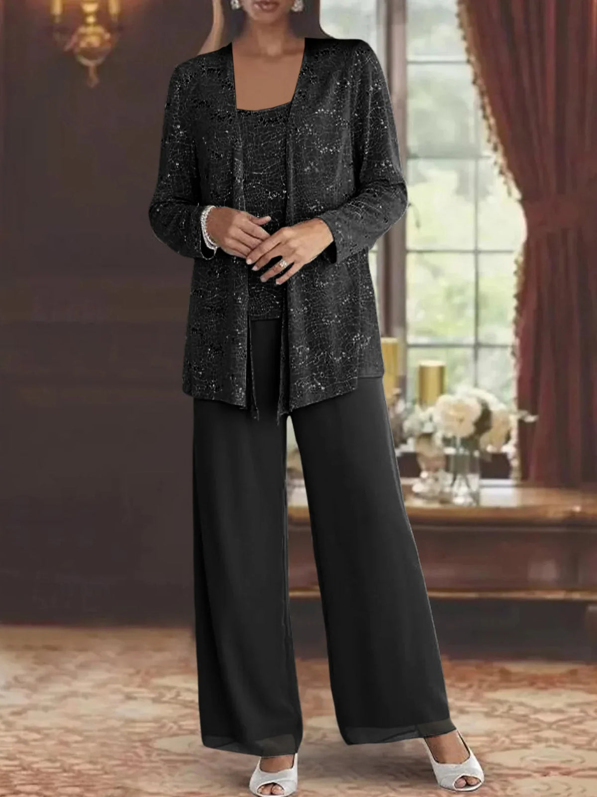 MOREAU LYON | ENSEMBLE PANTALON EN MOUSSELINE POUR FEMME