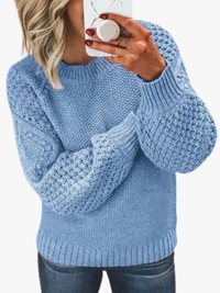 VIDAL BORDEAUX | PULL EN MAILLE POUR FEMME