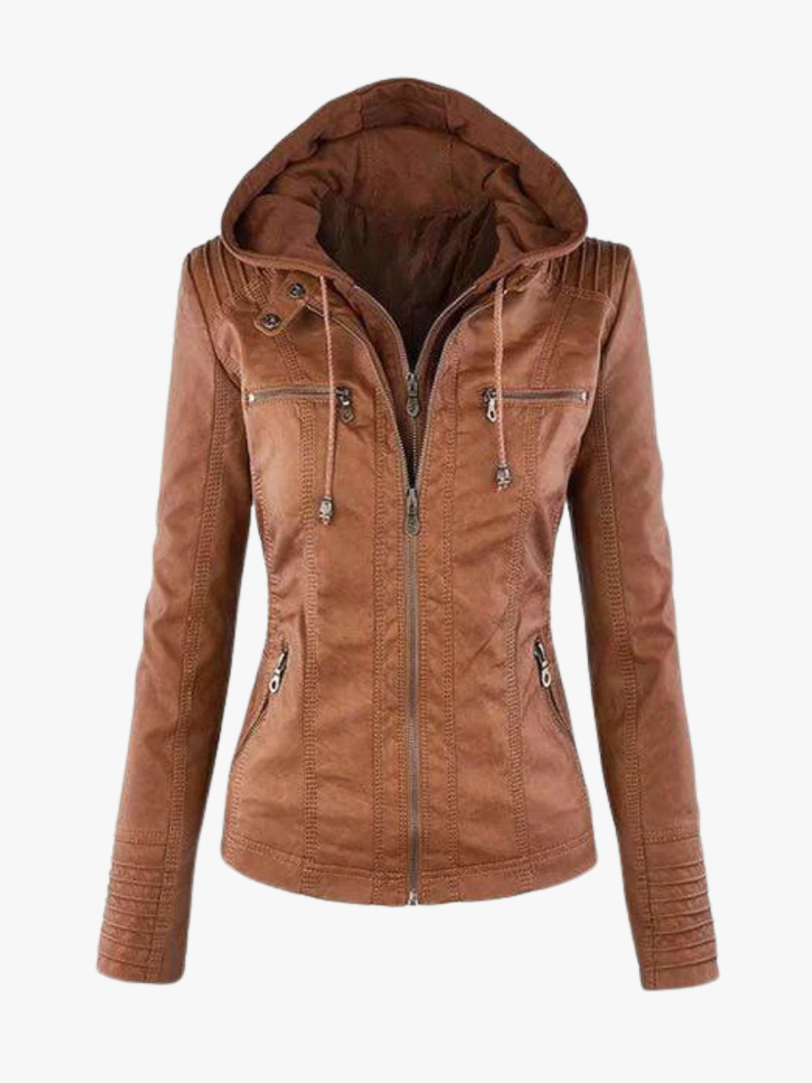 VIDAL BORDEAUX | VESTE À CAPUCHE POUR FEMMES