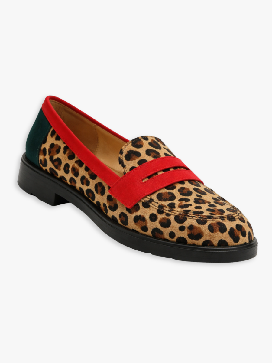 MOREAU LYON | MOCASSINS IMPRIMÉS POUR FEMMES