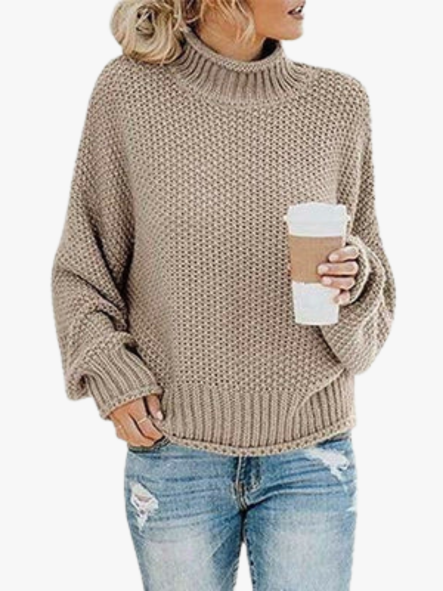 VIDAL BORDEAUX | PULL À COL ROULE POUR FEMME