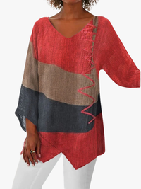 VIDAL BORDEAUX | BLOUSE ÉLÉGANCE D'ÉTÉ POUR FEMME