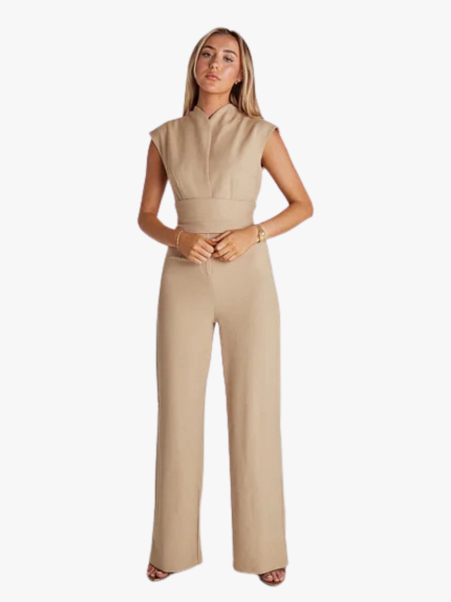 MOREAU LYON | COMBINAISON LARGE SANS MANCHES POUR FEMME
