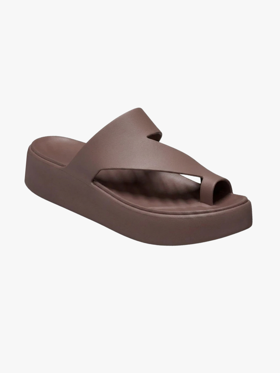 MOREAU LYON | SANDALES PLATES EN THONG POUR FEMMES