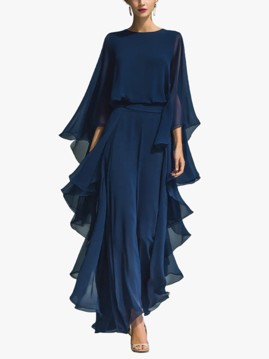 MOREAU LYON | ENSEMBLE CHIFFON PANTALON POUR FEMMES