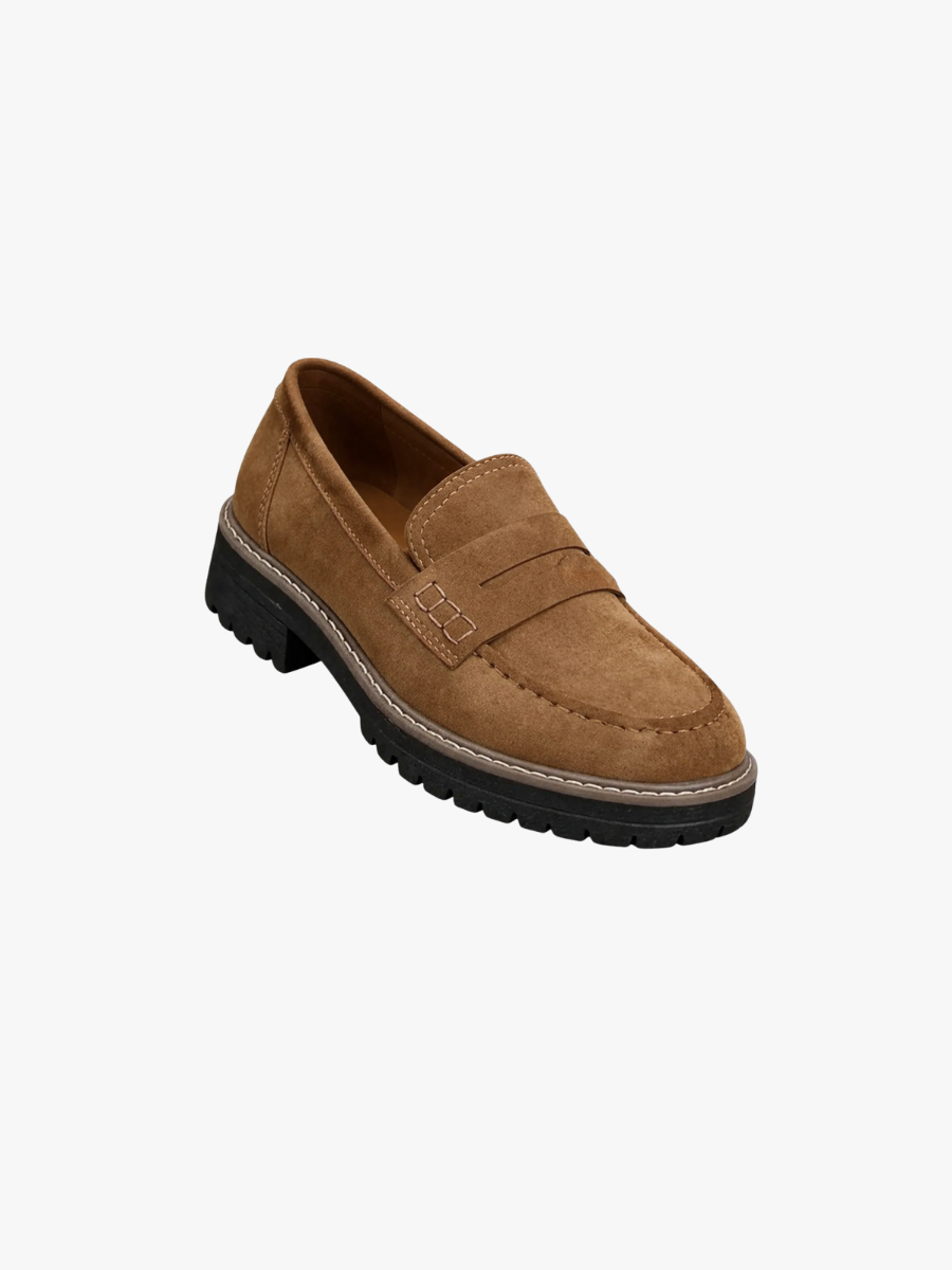 MOREAU LYON | MOCASSINS SLIP-ON EN DAIM URBAIN POUR FEMME