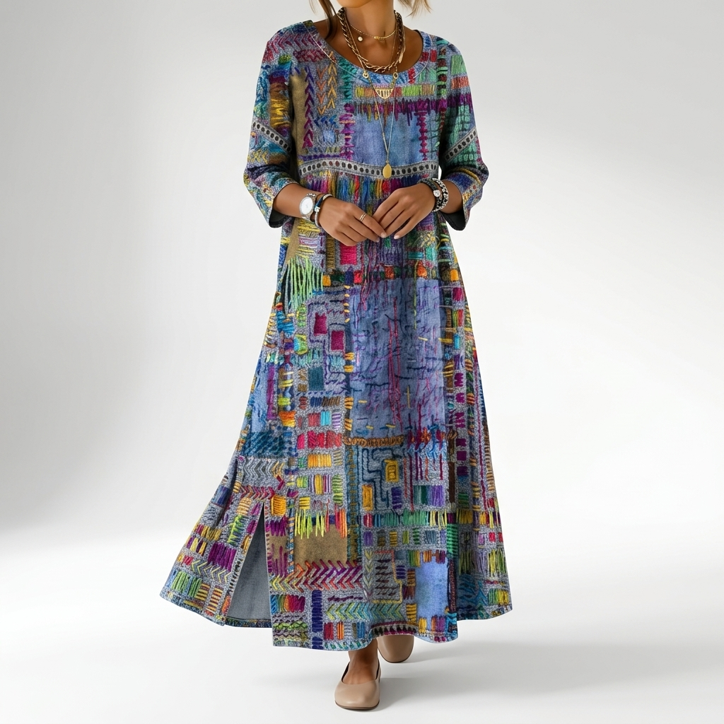MOREAU LYON | ROBE BOHÈME ARTISTIQUE POUR FEMMES
