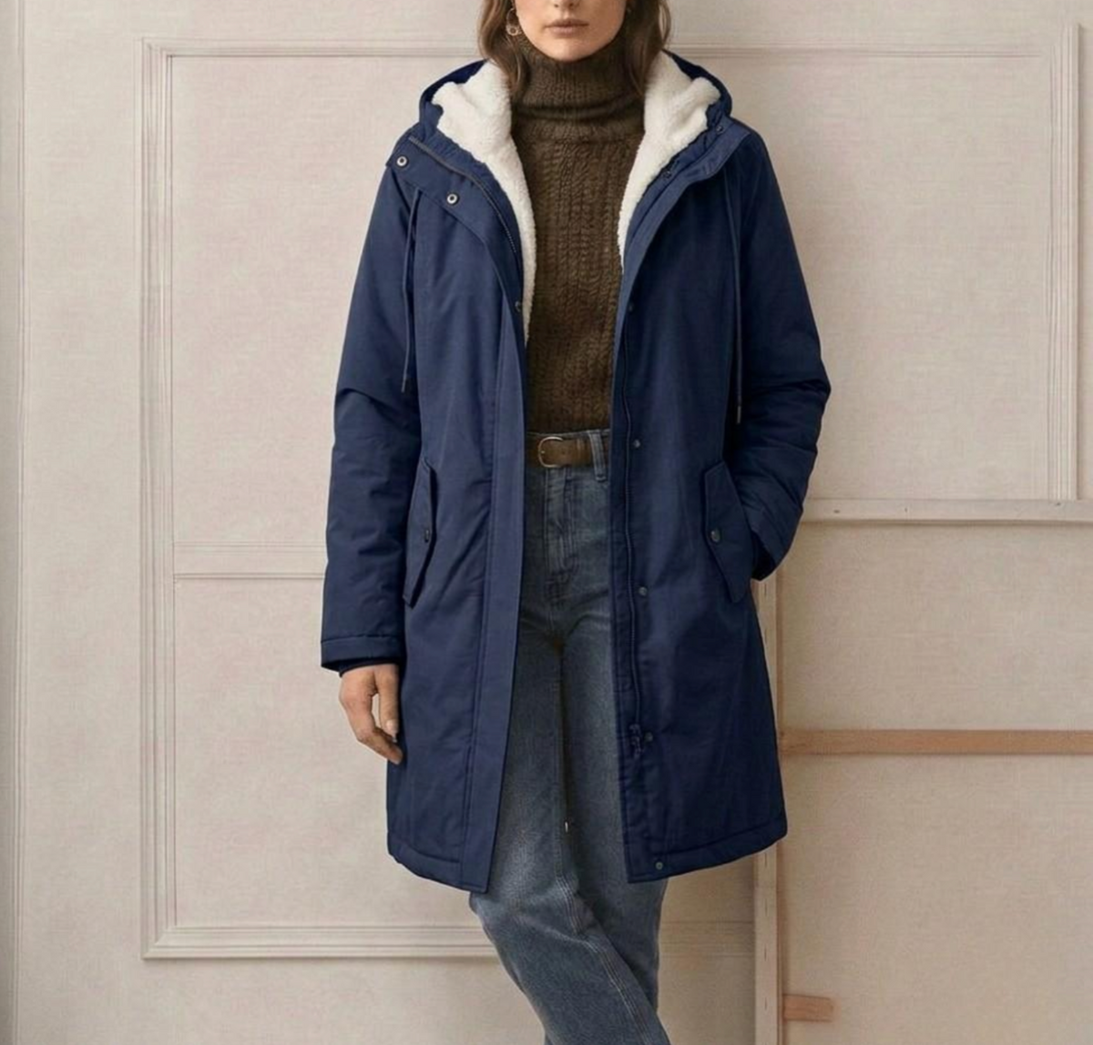 Sylvie™ | Manteau à Capuche Douillet et Imperméable