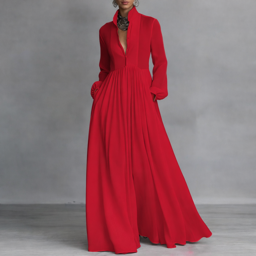 VIDAL BORDEAUX | ROBE MAXI CHIC POUR FEMMES