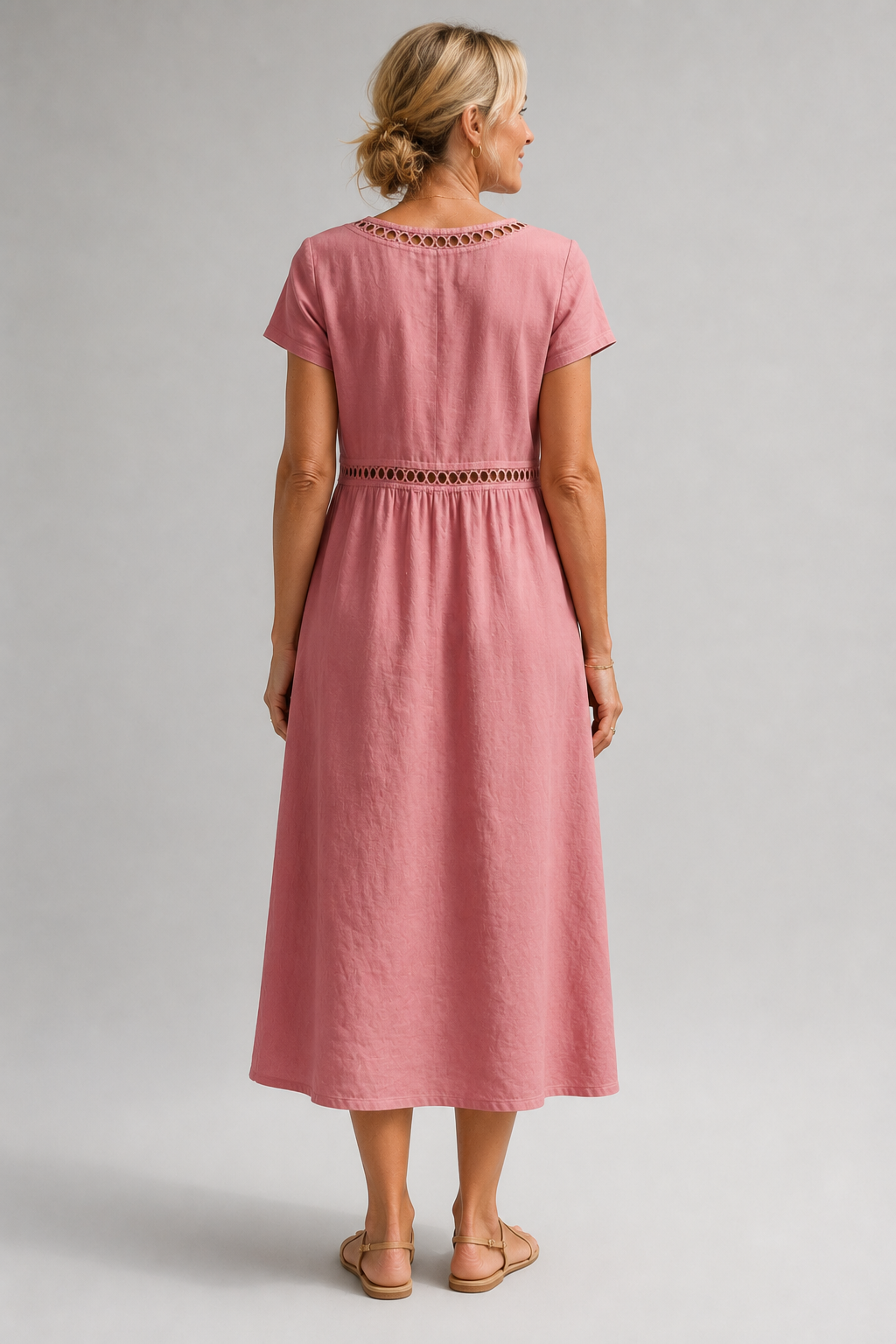 MOREAU LYON | MODERNE ROBE MIDI BRODÉE POUR FEMMES