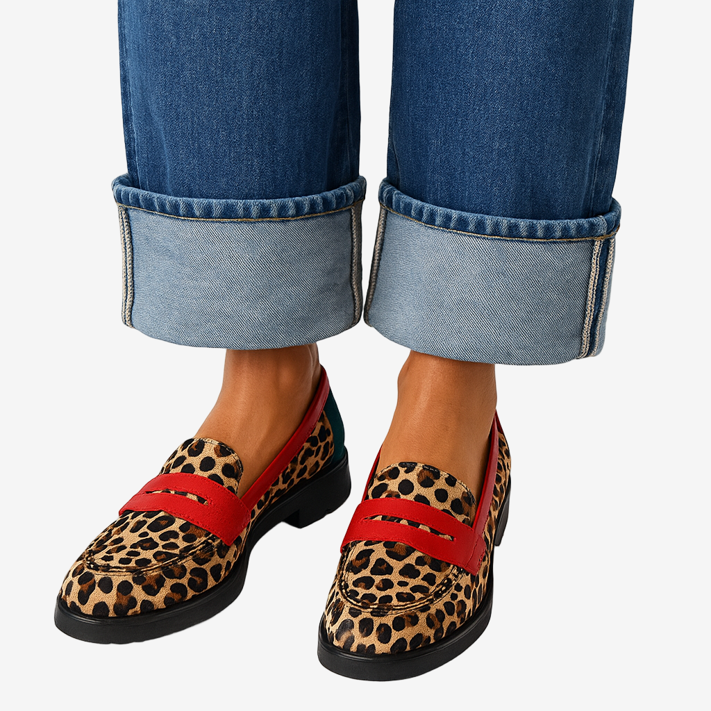 MOREAU LYON | MOCASSINS IMPRIMÉS POUR FEMMES
