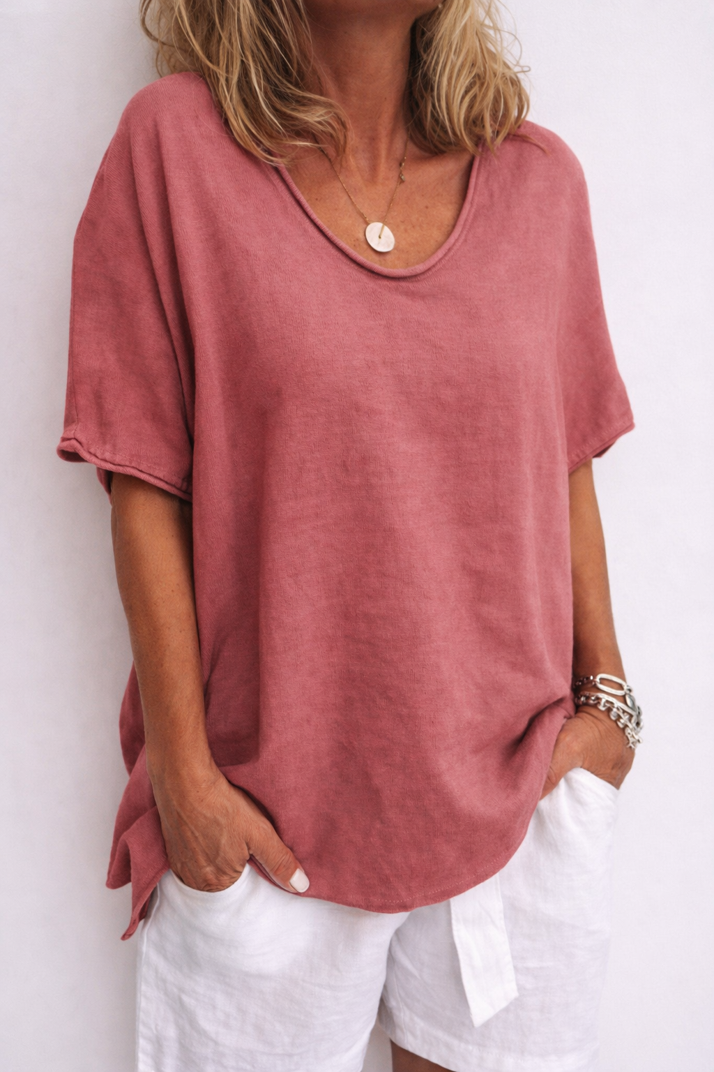 VIDAL BORDEAUX | BLOUSE RELAXÉE POUR FEMMES
