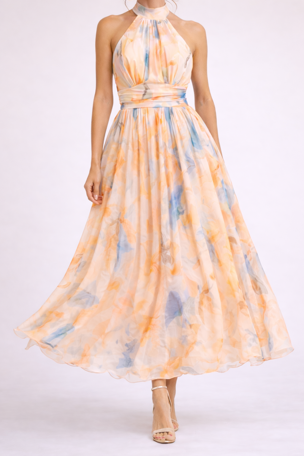 MOREAU LYON | ROBE MAXI SANS MANCHES POUR FEMME