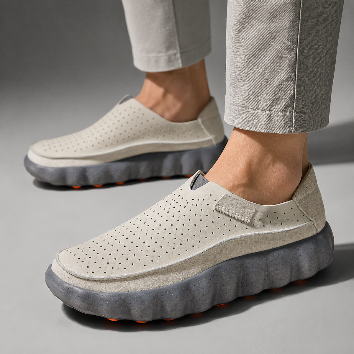 MOREAU LYON | MOCASSINS PERFORÉS POUR FEMMES