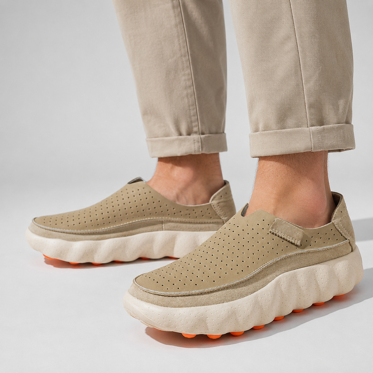 MOREAU LYON | MOCASSINS PERFORÉS POUR FEMMES
